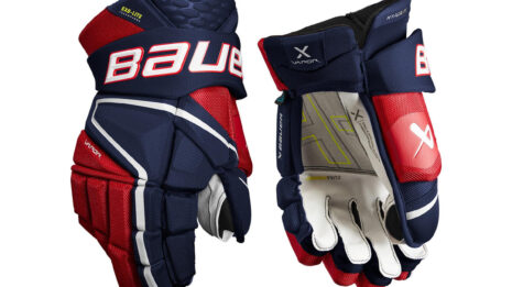gloves-bauer-vapor-hyperlite-senior-blue-red-white